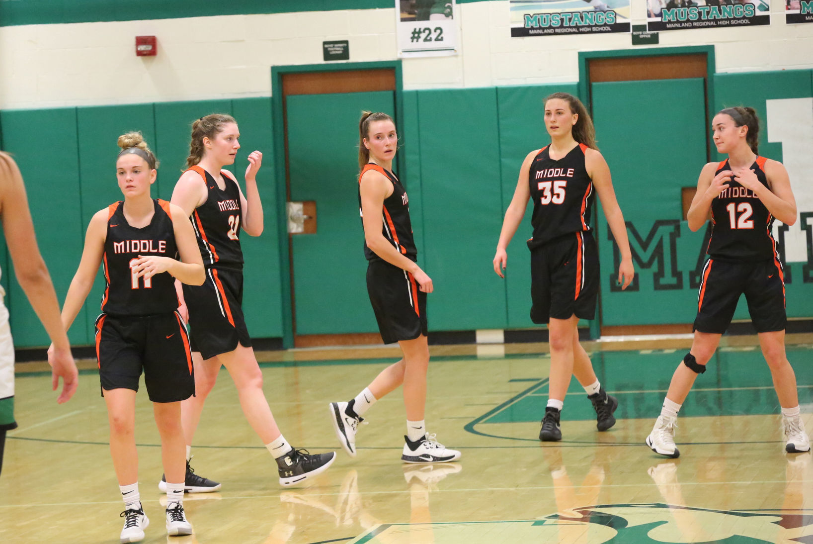 Mainland Middle girls CAL tournament